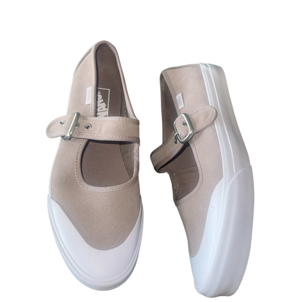 NEW VANS Mary Jane Suede Shoe In Color: Atmosphere Grey M-6.5 W-8 - Picture 11 of 11